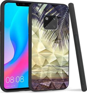 Super Fashion Etui na telefon Huawei Mate 20 Pro Crysta Pokrowiec Beach side 1