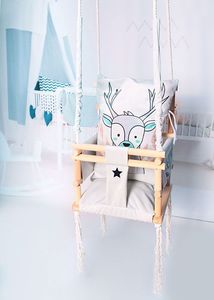 Huśtawka Elior Huśtawka 3w1 rośnie razem z dzieckiem Alwa - jelonek (E11327) 6