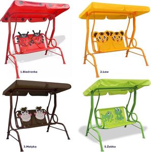 Elior Huśtawka ogrodowa dziecięca Fino - małpka 6