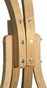 Elior Podwójny fotel wiszący do ogrodu ecru - Parys 3X 5