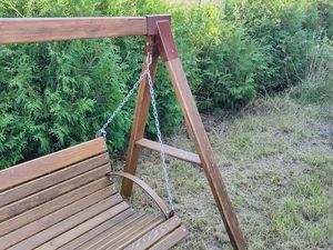 Elior Huśtawka ogrodowa dla dzieci Magis 5X - orzech 3