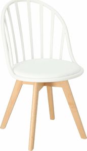 Elior Białe krzesło patyczak - Malene 2X 1