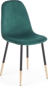 Elior Tapicerowane krzesło Oslo - Zielone 1