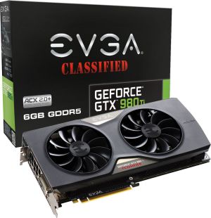 Karta graficzna EVGA GeForce GTX 980Ti 6GB GDDR5 (384 bit) DVI-I, 3x DP, HDMI, BOX (06G-P4-4998-KR) 1