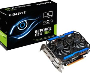 Karta graficzna Gigabyte GeForce GTX 960 2GB GDDR5 (128 bit) 2x DVI, HDMI, DP, Box (GV-N960OC-2GD) 6