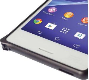 Krusell Etui Bumper Sala do Sony Xperia M4 Aqua, Czarne (90092) 3