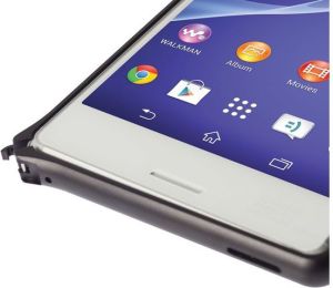 Krusell Etui Bumper Sala do Sony Xperia M4 Aqua, Czarne (90092) 4