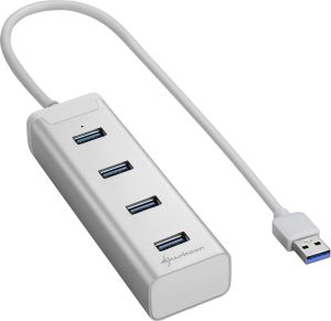 HUB USB Sharkoon 4x USB-A 3.0 (4044951016822) 1
