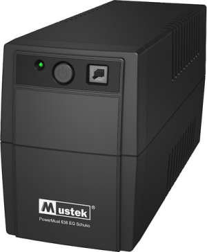 UPS Mustek PowerMust 848EG Schuko (98-LIC-G0848) 1