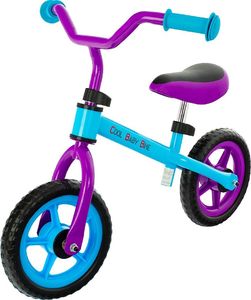 Rowerek biegowy EURObaby Rowerek biegowy Cool Baby Bike niebiesko-fioletowy 1