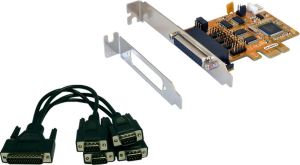 Kontroler Exsys PCIe x1 - 4x RS-232 BD9 (EX-44044-2) 1
