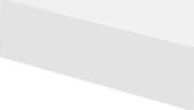 vidaXL Półki ścienne, 2 szt, białe, 80x23,5x3,8 cm, MDF 4