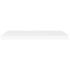 vidaXL Półki ścienne, 2 szt, białe, 80x23,5x3,8 cm, MDF 5