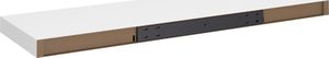 vidaXL Półki ścienne, 2 szt, białe, 80x23,5x3,8 cm, MDF 7