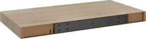 vidaXL Półki ścienne, 2 szt., kolor dębowy, 50x23x3,8 cm, MDF 7