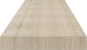 vidaXL Półki ścienne, 2 szt., kolor dębowy, 120x23,5x3,8 cm, MDF 6