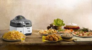 Multicooker DeLonghi Frytownica niskotłuszczowa DeLonghi FH1163 (1,5 kg; 1400W; kolor srebrny) (FH1163) - AGDDLOFRY0007 3