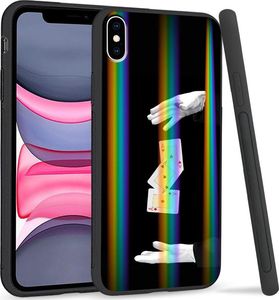 Super Fashion Etui Rainbow Series na Apple iPhone XS Max Trzy asy 1
