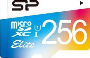 Karta Silicon Power Colorful Elite MicroSDXC 256 GB Class 10 UHS-I/U1  (SP256GBSTXBU1V20SP) 1
