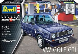 Revell Model do sklejania VW Golf GTI Builders Choice 1