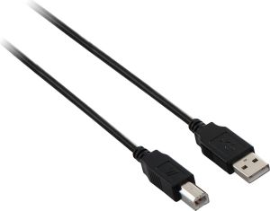 Kabel USB V7 USB-A - micro-B 1.8 m Czarny (V7E2USB2AB-1.8M) 1