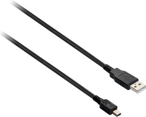 Kabel USB V7 Wtyczka prosta USB-A - 1.8 m Czarny (V7E2USBAMIB-1.8M) 1
