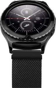 4kom.pl Bransoleta Milanese Gear S3/ watch 46mm 25.8cm czarny 4