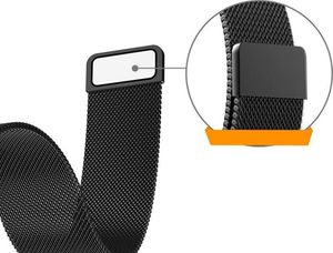 4kom.pl Bransoleta Milanese Gear S3/ watch 46mm 25.8cm czarny 7