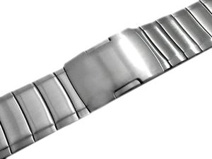 4kom.pl Bransoleta Steel Simple Huawei Watch GT 2 46mm/ gear s3 Srebrna 3