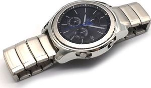 4kom.pl Bransoleta Steel Simple Huawei Watch GT 2 46mm/ gear s3 Srebrna 6