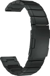 4kom.pl Bransoleta Steel Simple Huawei Watch GT 2 42mm/ gear s2 czarna 1