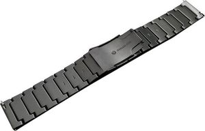 4kom.pl Bransoleta Steel Simple Huawei Watch GT 2 42mm/ gear s2 czarna 2