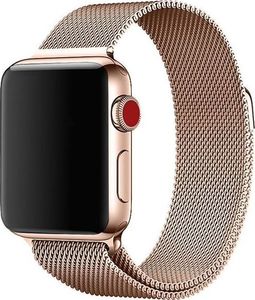 4kom.pl Bransoleta Milanese Apple Watch 1/2/3/4/5/6/SE 42/44mm złota 3
