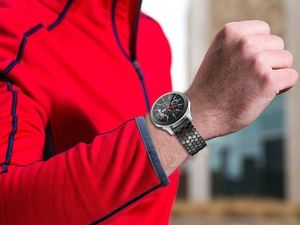 4kom.pl Bransoleta Honeycomb Steel Alogy Gear S3 /watch GT 2 46mm Czarna 6