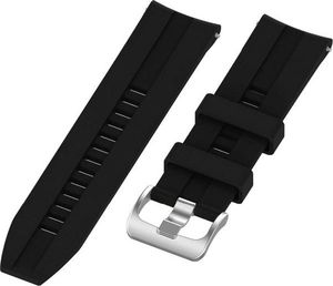 Alogy Pasek Soft Galaxy Watch Active 2 Czarny (20mm) 3