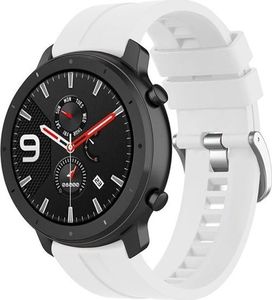 Alogy Pasek Soft Galaxy Watch Active 2 Biały (20mm) 1