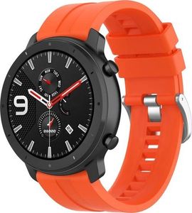 Alogy Pasek Soft Galaxy Watch Active 2 Pomarańczowy (20mm) 1