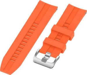 Alogy Pasek Soft Galaxy Watch Active 2 Pomarańczowy (20mm) 3