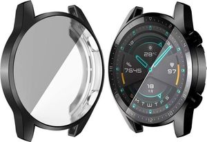 Alogy Etui silikonowe Watch GT 2 Sport/ Classic 46mm Czarne 4