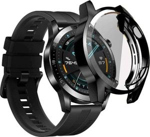 Alogy Etui silikonowe Watch GT 2 Sport/ Classic 46mm Czarne 5