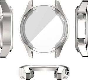 Alogy Etui silikonowe Watch GT 2 Sport/ Classic 46mm Srebrne 3