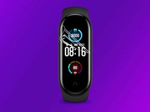 Alogy 5x Folia ochronna 3D Alogy na ekran do Xiaomi Mi Band 5 uniwersalny 7