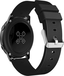 Alogy Pasek sportowy TPU Galaxy Watch Active 2 Czarny (20mm) 2