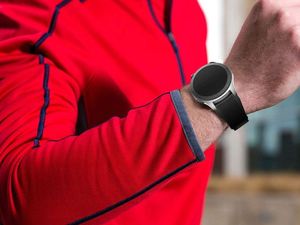 Alogy Pasek sportowy Guma do Samsung Gear S3 / watch 46mm czarny (22mm) + Szkło uniwersalny 6