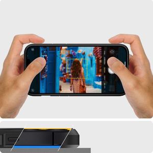 Spigen Etui Spigen Ultra Hybrid do Apple iPhone 12 Mini 5.4 Matte Black + Szkło Alogy uniwersalny 8