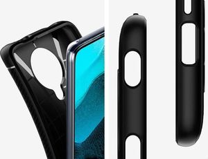Spigen Etui Spigen Rugged Armor do Xiaomi Poco F2 Pro/Redmi K30 Pro Matte Black + Szkło Alogy uniwersalny 5