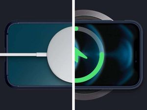 Spigen Etui Spigen Ultra Hybrid do Apple iPhone 12/ 12 Pro 6.1 Navy Blue + Szkło Alogy uniwersalny 8