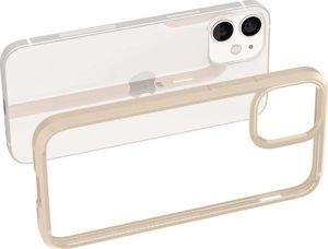 Spigen Etui Spigen Ultra Hybrid do Apple iPhone 12 Mini 5.4 Sand Beige + Szkło Alogy uniwersalny 4