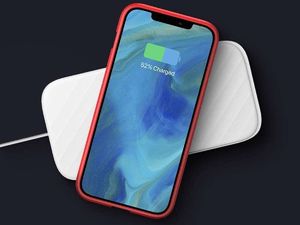 Spigen Etui Spigen Ultra Hybrid do Apple iPhone 12/ 12 Pro 6.1 Red + Szkło Alogy uniwersalny 6