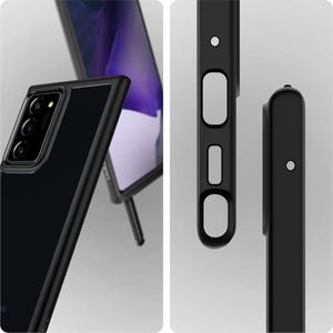 Spigen Etui Spigen Ultra Hybrid do Samsung Galaxy Note 20 Matte Black + Szkło Alogy Full uniwersalny 8